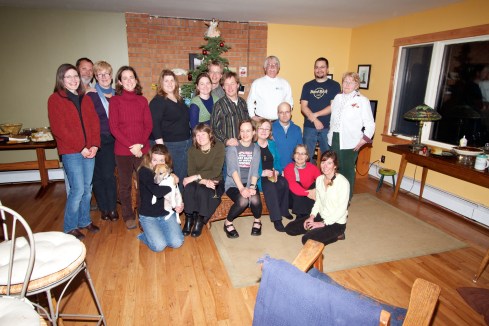 Family & Friends Followers all of the Minor Catastrophes blog Bozeman, MT, 12/12/11