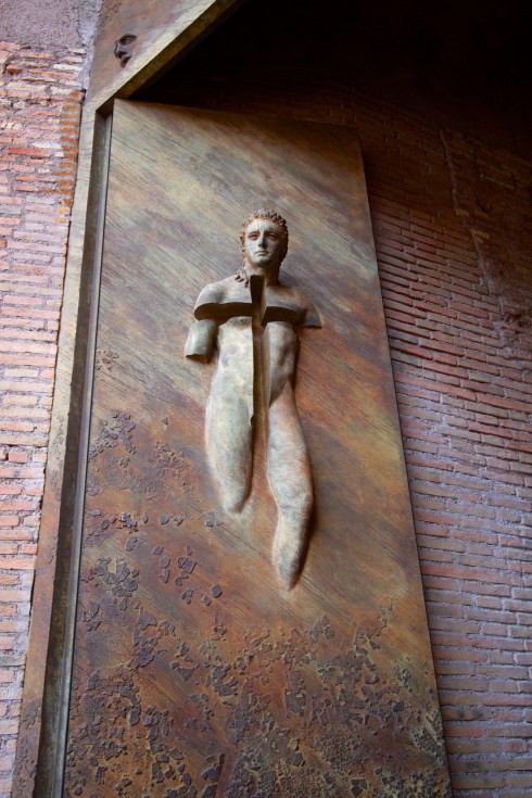 Not all art we saw was old. Rome, Italy, 9/8/13