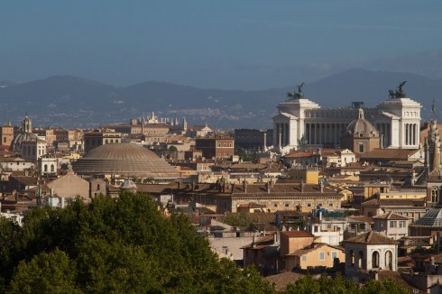 The Pantheon, The Colosseum and The Vittorio Emmanual Memorial Rome, Italy, 9/18/13