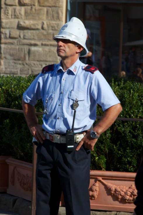 Law Enforcement Florence, Italy, 9/18/13
