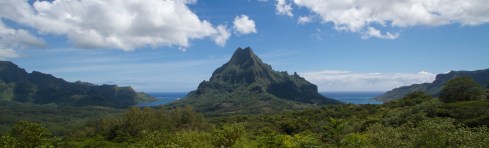 The view from the Belvedere, Moorea, 9/26/14