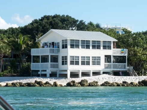 Our house on the beach, 12/24/16, North Captiva Island, FL
